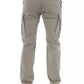 Baldinini Trend Beige Cotton Men Cargo Trouser