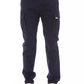 Baldinini Trend Blue Cotton Men's Cargo Trousers