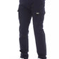 Baldinini Trend Blue Cotton Men's Cargo Trousers