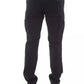 Baldinini Trend Sleek Black Cargo Trousers - Stretch Cotton Blend