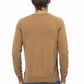 Baldinini Trend Brown Cotton Men Sweater