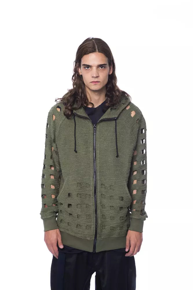 Nicolo Tonetto Army Cotton Men Sweater