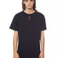 Nicolo Tonetto Black Cotton Men T-Shirt