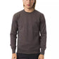 Uominitaliani Gray Merino Wool Men Sweater