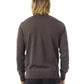 Uominitaliani Gray Merino Wool Men Sweater