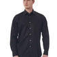 Bagutta Black Cotton Men Shirt