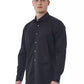 Bagutta Black Cotton Men Shirt