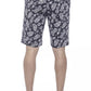 PT Torino Blue Cotton Men's Bermuda Short