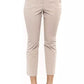 Peserico Beige Cotton Women Trouser