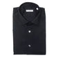 Robert Friedman Black Cotton Men Shirt