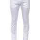 PT Torino White Cotton Men Trousers