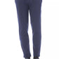 Verri Blue Viscose Men Pant