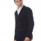 Verri Blue Viscose Men Blazer