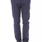 Verri Blue Polyester Men Pant