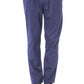 Verri Blue Cotton Men Slim Chino Pant