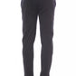 Verri Blue Viscose Men Pant