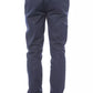 Verri Blue Polyester Men Pant