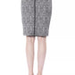 BYBLOS Black Wool Women Skirt