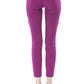 BYBLOS Purple Polyester Women Pants