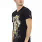 Trussardi Action Black Cotton Men's T-Shirt