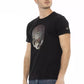 Trussardi Action Black Cotton Men T-Shirt