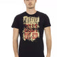 Trussardi Action Black Cotton Men T-Shirt