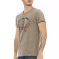 Trussardi Action Green Cotton Men T-Shirt