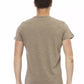 Trussardi Action Green Cotton Men T-Shirt