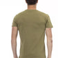 Trussardi Action Green Cotton Men T-Shirt