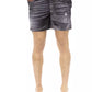 Just Cavalli Black Polyester Men Swim Short