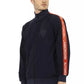 Automobili Lamborghini Blue Polyester Men Sweater