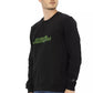 Automobili Lamborghini Black Cotton Men Sweater