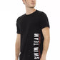 Bikkembergs Black Cotton Men T-Shirt