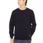 Baldinini Trend Blue Wool Men Sweater