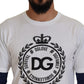 Dolce & Gabbana Elegant Crew-Neck Pullover Sweater