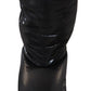 Dolce & Gabbana Elegant Mid-Calf Boots in Black Polyester