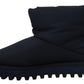 Dolce & Gabbana Elegant Ankle Height Blue Boots for Sophisticated Style