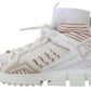 Dolce & Gabbana Elegant White Beige SORRENTO Sneakers