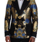 Dolce & Gabbana Elegant Floral Evening Party Blazer