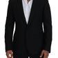 Dolce & Gabbana Elegant Single-Breasted Wool Blend Blazer