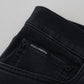 Dolce & Gabbana Sleek Black Cotton Blend Denim Pants