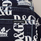 Dolce & Gabbana Elegant Crown Print Denim Pants