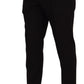 Dolce & Gabbana Elegant Black Virgin Wool Trousers