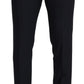 Dolce & Gabbana Elegant Black Wool Blend Trousers