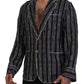 Dolce & Gabbana Elegant Silk Pajama Top Lounge Jacket