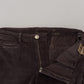 Acht Elegant Corduroy Brown Pants