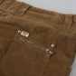 Ermanno Scervino Chic Brown Corduroy Cargo Pants