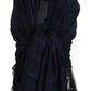 GF Ferre Elegant Fringed Wool Blend Scarf