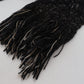 Dolce & Gabbana Elegant Virgin Wool Blend Black Scarf