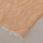 Malo Elegant Peach Linen Scarf